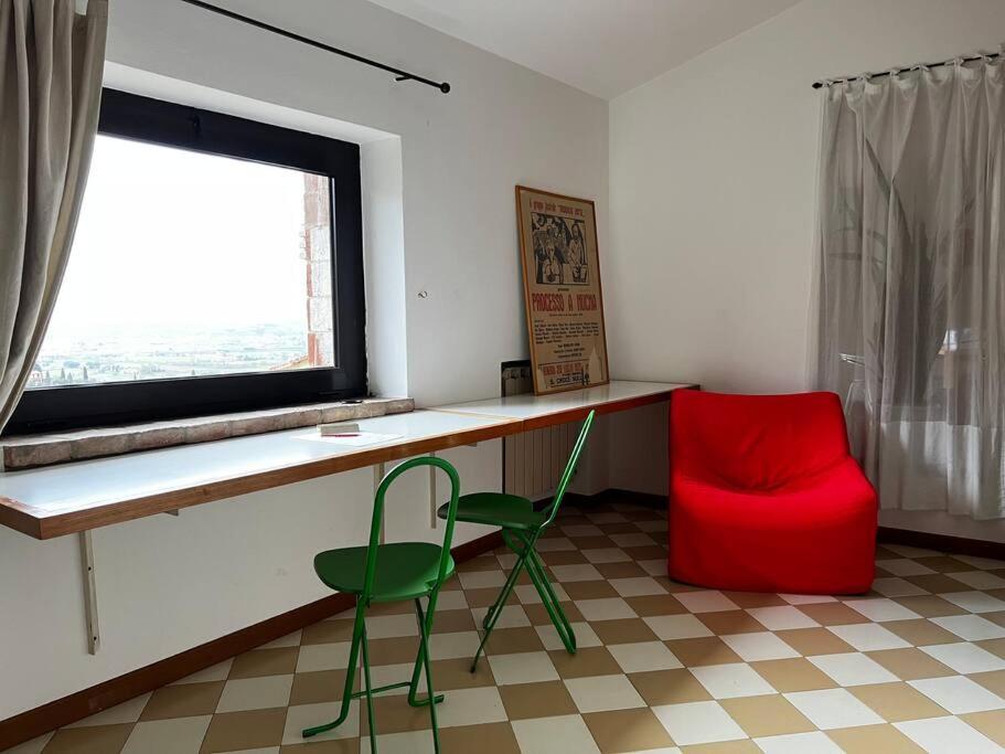 Apartmán La Mansarda San Miniato Exteriér fotografie